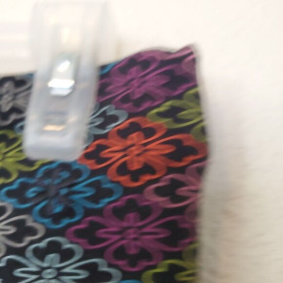 Old Navy Capris Womens Sz Small Black Do a Little Yoga Rollover Foldover Y2K - Picture 5 of 13